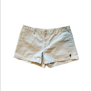 Ralph Lauren Sport Women’s Khaki Chino Shorts Size 6